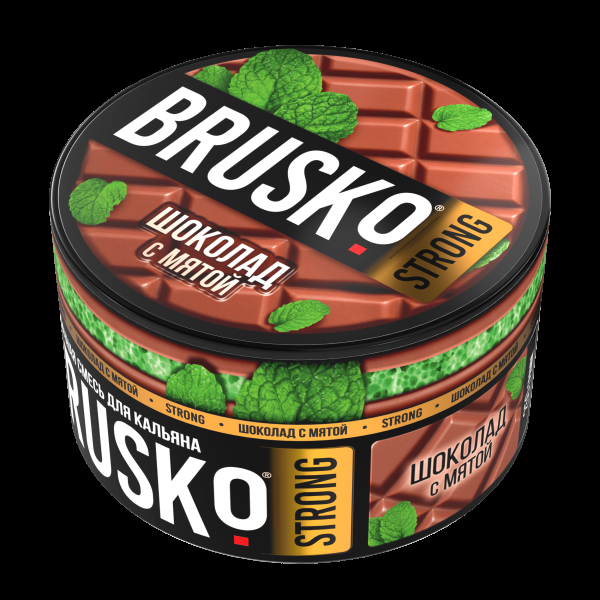 Смесь Brusko Strong шоколад с мятой  250 гр в Донецке