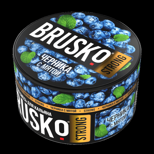 Смесь Brusko Strong черника с мятой  250 гр в Донецке