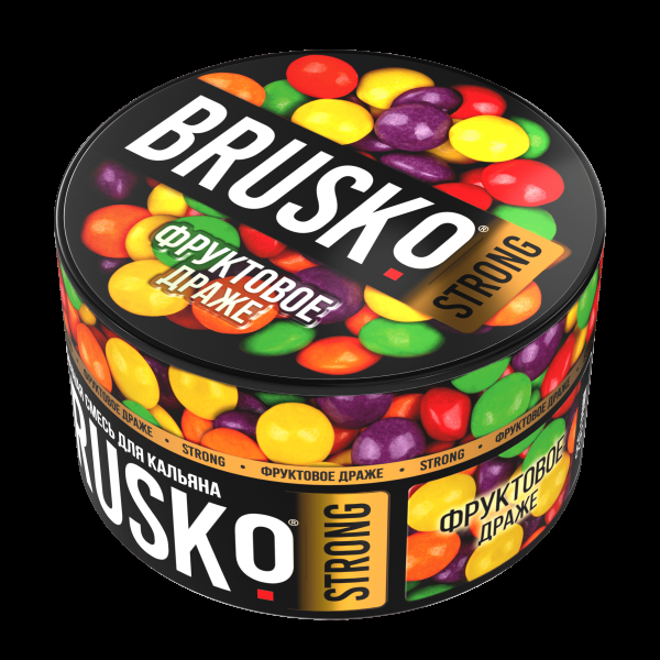 Смесь Brusko Strong фруктовое драже  250 гр в Донецке