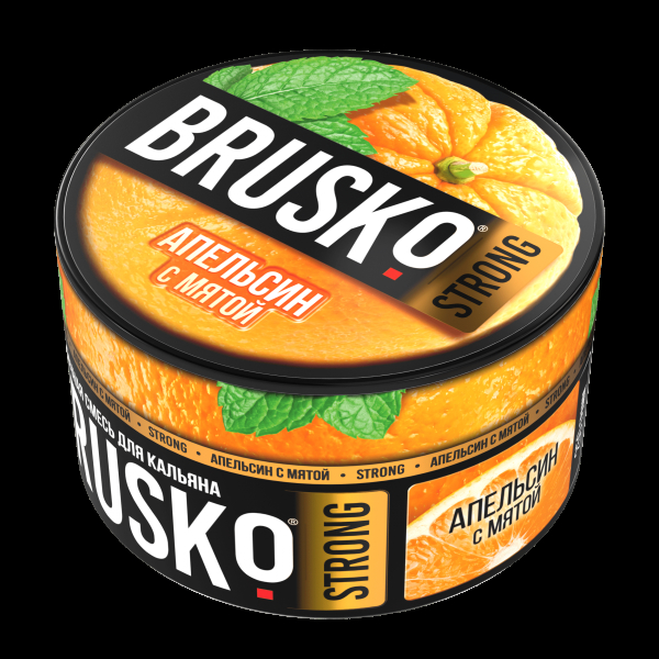 Смесь Brusko Strong апельсин с мятой  250 гр в Донецке
