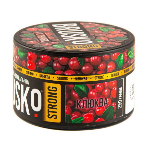 Смесь Brusko Strong клюква  250 гр в Донецке