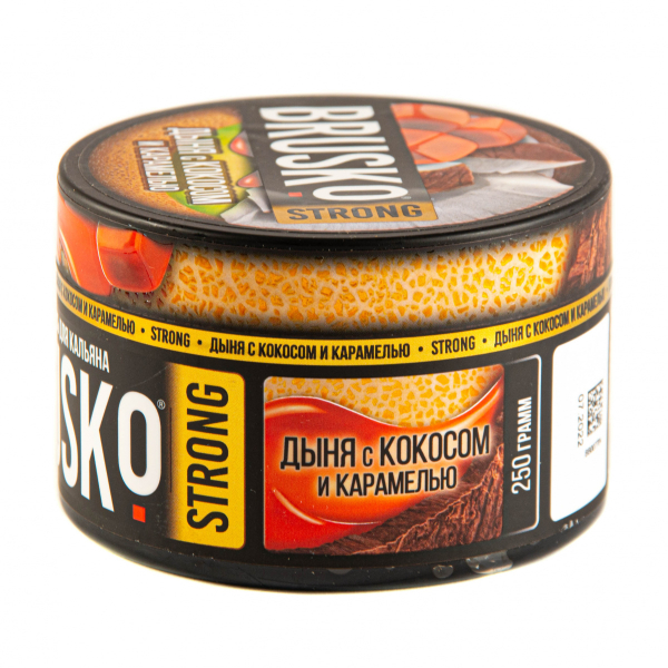 Смесь Brusko Strong дыня с кокосом и карамелью  250 гр в Донецке
