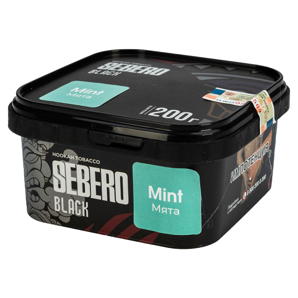 Табак Sebero Black Mint  200 грамм в Донецке