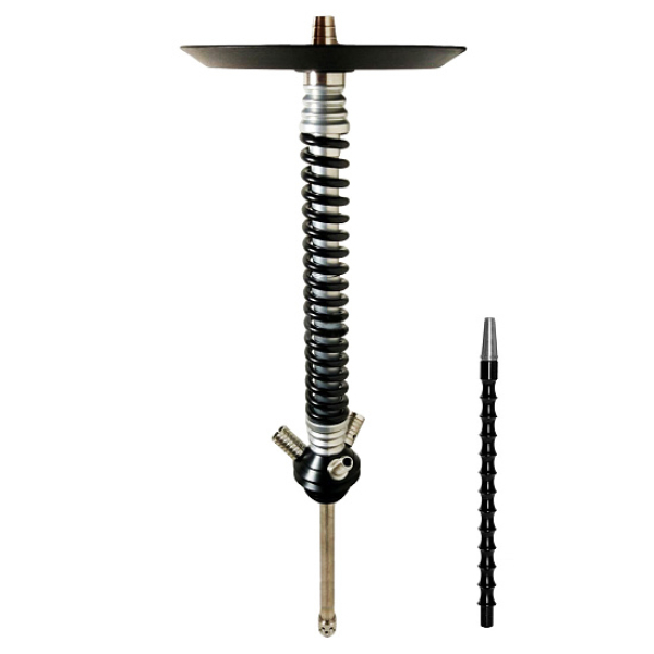 Кальян Mamay Custom V3 №12 Coilovers Хром-Черный  в Донецке