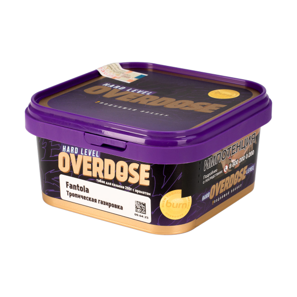 Табак Overdose Fantola  200 грамм в Донецке