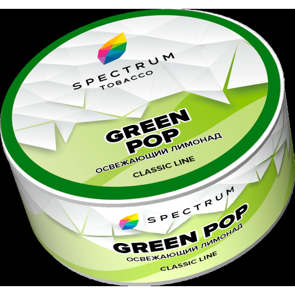 Табак Spectrum Green pop  25 грамм в Донецке