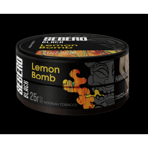 Табак Sebero Black Lemon Bomb  25 грамм в Донецке