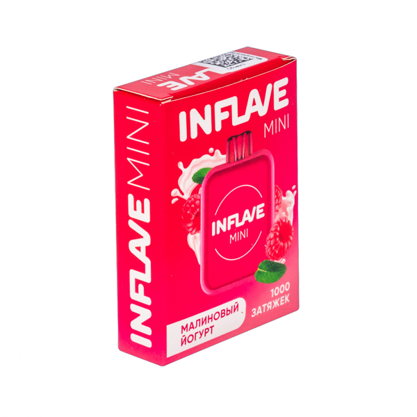 Inflave Mini Малиновый Йогурт (1000 Затяжек) в Донецке