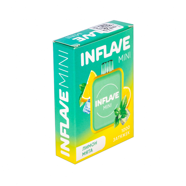 Inflave Mini Лимон Мята (1000 Затяжек) в Донецке