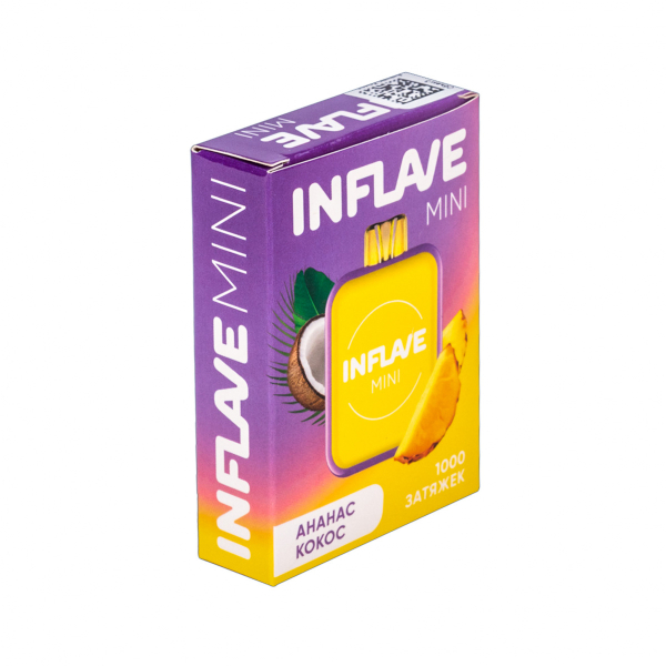 Inflave Mini Ананас Кокос (1000 Затяжек) в Донецке