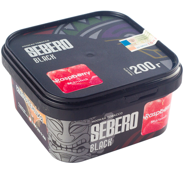 Табак Sebero Black Raspberry  200 грамм в Донецке