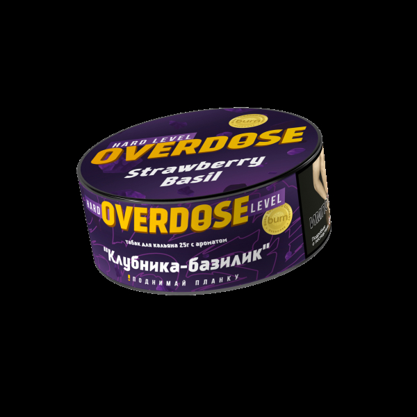 Табак Overdose Strawberry Basil  25 грамм в Донецке