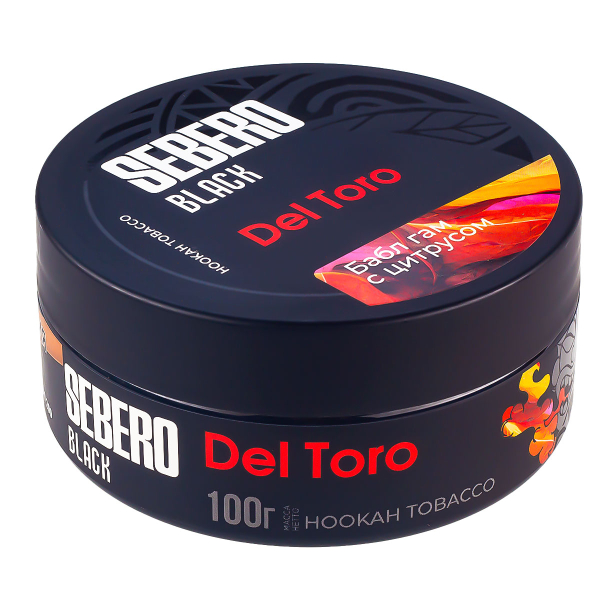 Табак Sebero Black Del Toro  100 грамм в Донецке