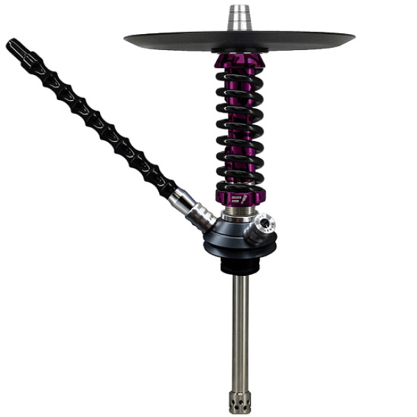 Кальян Mamay Custom Coilovers Micro Пурпурный Сплеш Черный  в Донецке