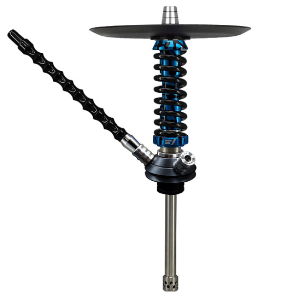 Кальян Mamay Custom Coilovers Micro Синий Сплеш Черный  в Донецке