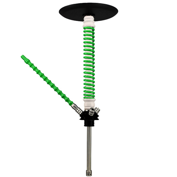 Кальян Mamay Custom V3 №12 Coilovers Белый-Салат  в Донецке