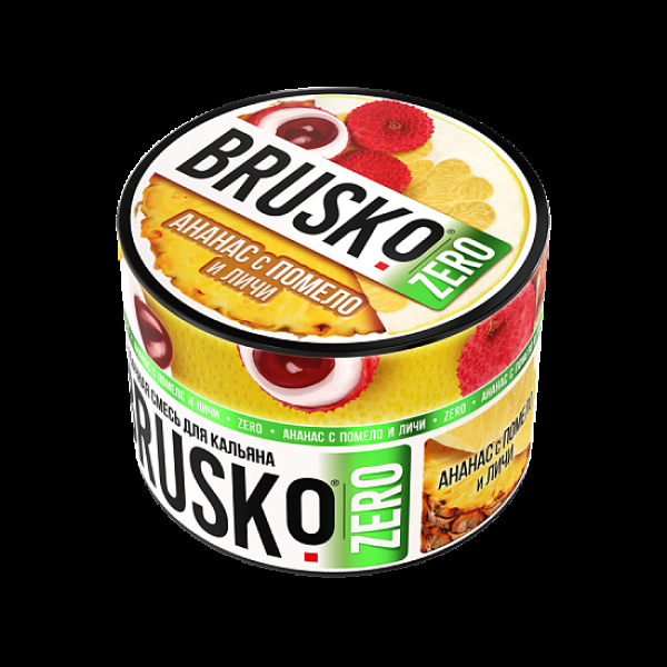 Смесь Brusko Ананас С Помело И Личи (Zero)  50 гр в Донецке