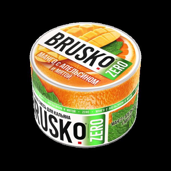 Смесь Brusko Манго С Апельсином И Мятой (Zero)  50 гр в Донецке