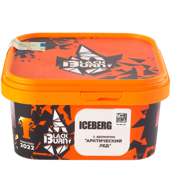 Табак Burn Black Iceberg  200 грамм в Донецке