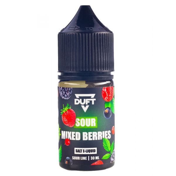 Жидкость Duft Sour Line Salt 20 Mixed Berries 30 Мл в Донецке