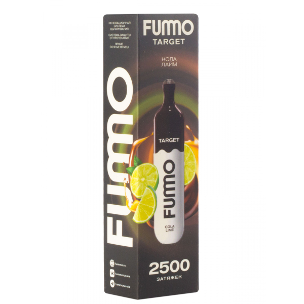 Fummo Target Кола Лайм (2500 Затяжек) в Донецке