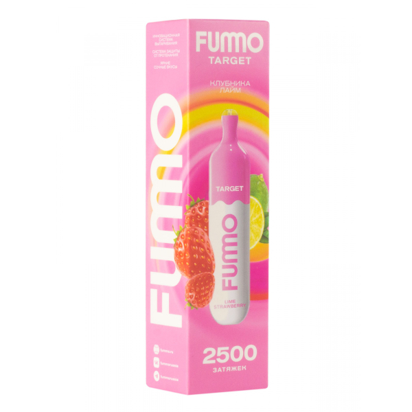 Fummo Target Клубника Лайм (2500 Затяжек) в Донецке