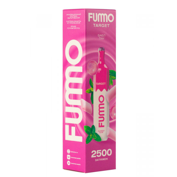 Fummo Target Бабл Гам (2500 Затяжек) в Донецке