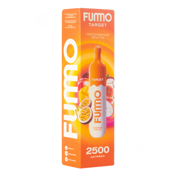 Fummo Target Тропические Фрукты (2500 Затяжек) в Донецке
