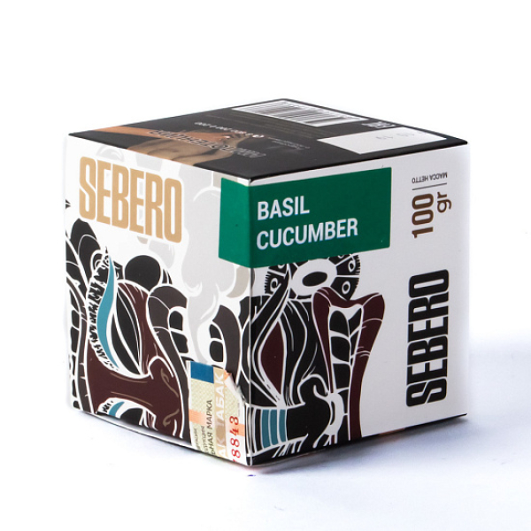 Табак Sebero Basil-Cucumber  100 грамм в Донецке