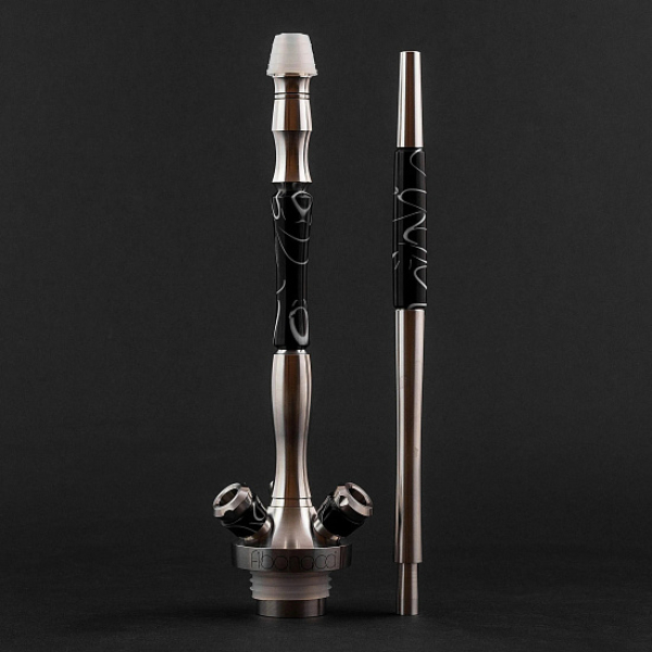 Кальян Union Hookah Fibonacci Акрил Черный 2  в Донецке
