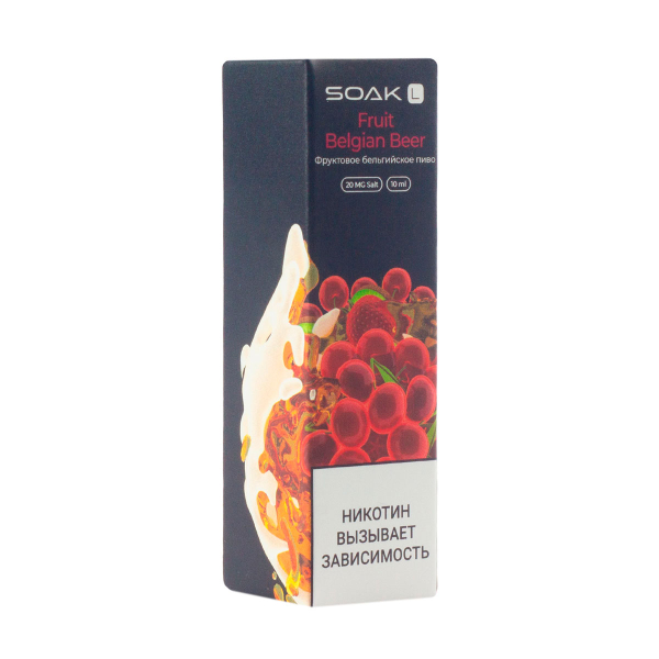 Жидкость Soak Fruit Belgian Beer 10 Мл 2 Мг в Донецке