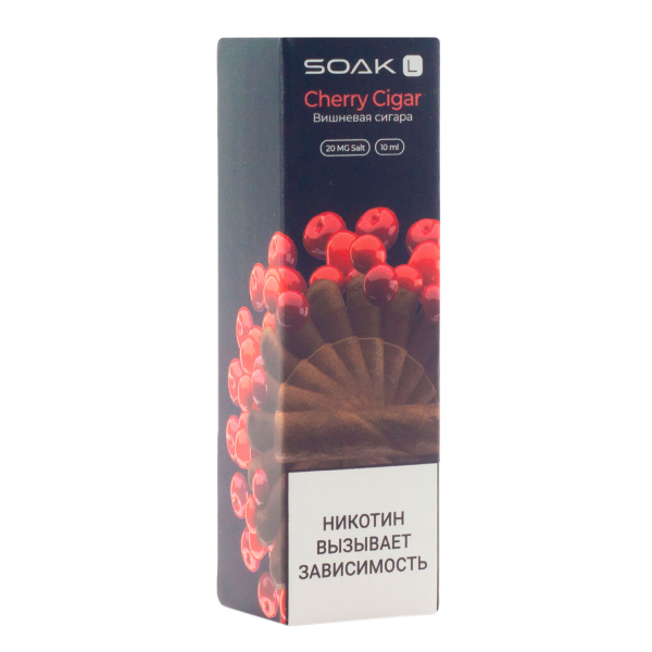 Жидкость Soak Cherry Cigar 10 Мл 2 Мг в Донецке
