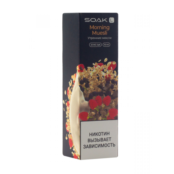Жидкость Soak Morning Muesli 10 Мл 2 Мг в Донецке
