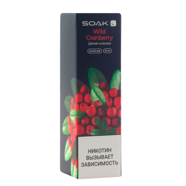 Жидкость Soak Wild Cranberry 10 Мл 2 Мг в Донецке