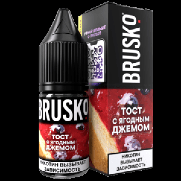 Жидкость Brusko Salt Тост С Ягодным Джемом 10 Мл 2 Мг в Донецке