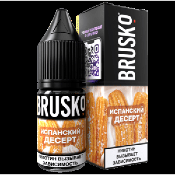 Жидкость Brusko Salt Испанский Десерт 10 Мл 2 Мг в Донецке
