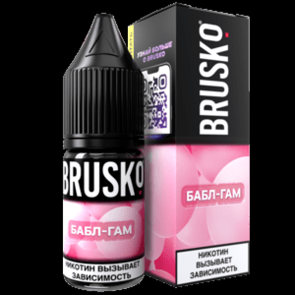 Жидкость Brusko Salt Бабл-Гам10 Мл 2 Мг в Донецке