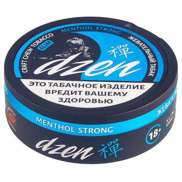 Жевательный табак Dzen Strong Slim Menthol 9 грамм в Донецке