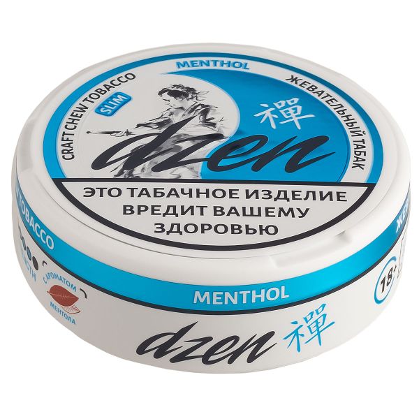 Жевательный табак Dzen Slim Menthol 9 грамм в Донецке