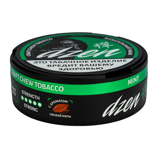 Жевательный табак Dzen Strong Mint 9 грамм в Донецке