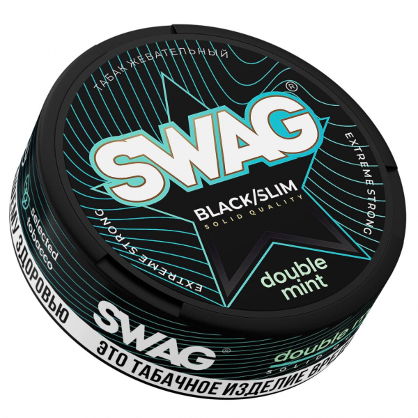 Жевательный табак Swag Strong Double Mint 10 грамм в Донецке