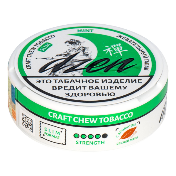 Жевательный табак Dzen Slim Mint 9 грамм в Донецке