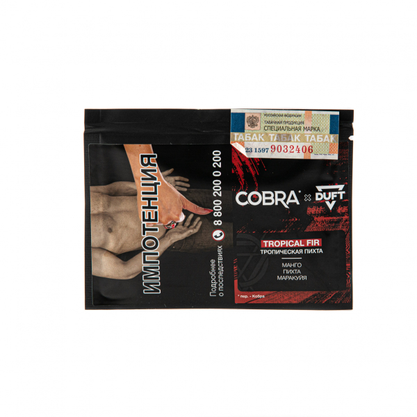 Табак Duft X Cobra Tropical Fir  20 грамм в Донецке
