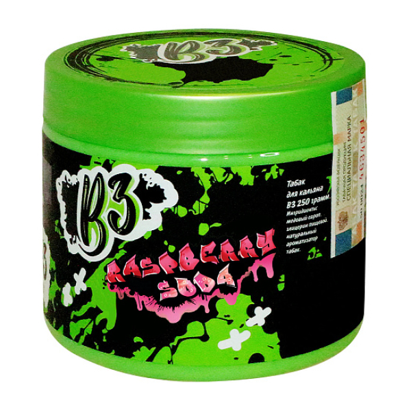 Табак B3 Raspberry Soda  250 грамм в Донецке
