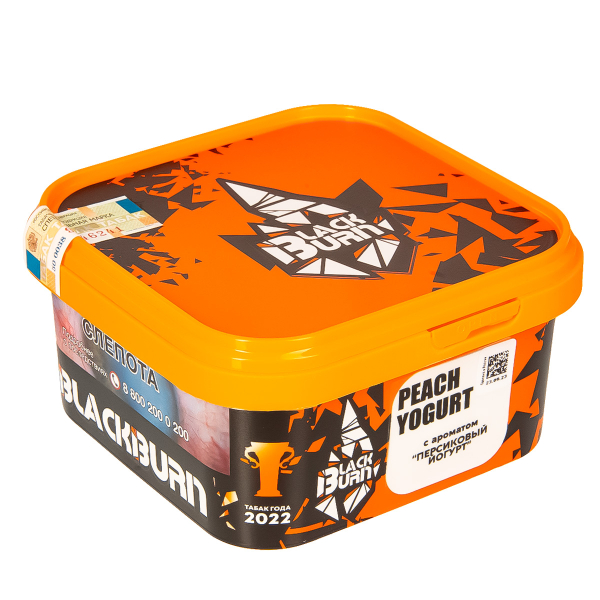 Табак Burn Black Peach Yogurt  200 грамм в Донецке