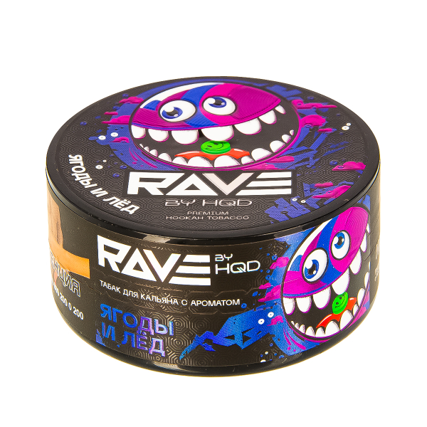 Табак Rave By Hqd Ягоды И Лед  25 грамм в Донецке