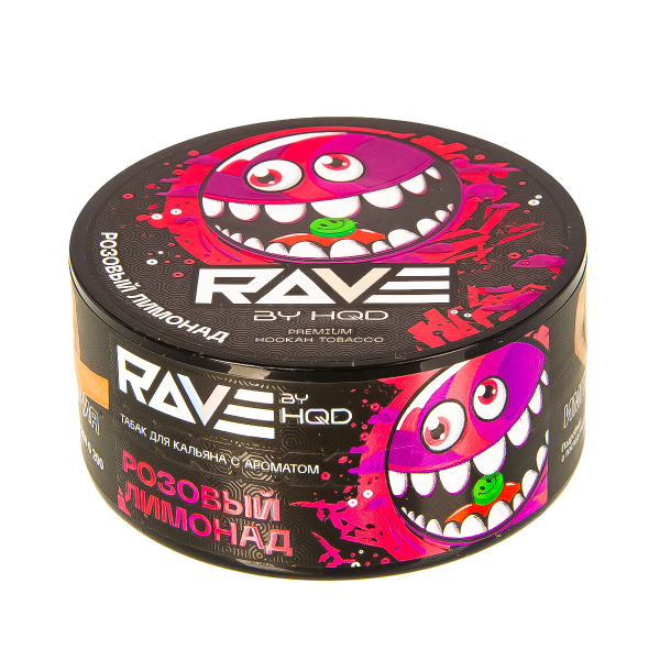 Табак Rave By Hqd Розовый Лимонад  25 грамм в Донецке
