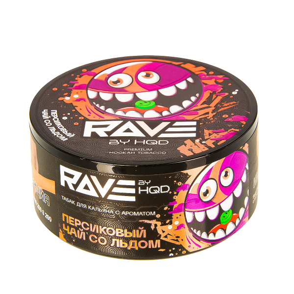 Табак Rave By Hqd Персиковый Чай Со Льдом  25 грамм в Донецке