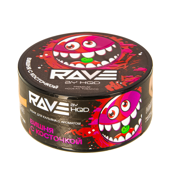 Табак Rave By Hqd Вишня С Косточкой  25 грамм в Донецке