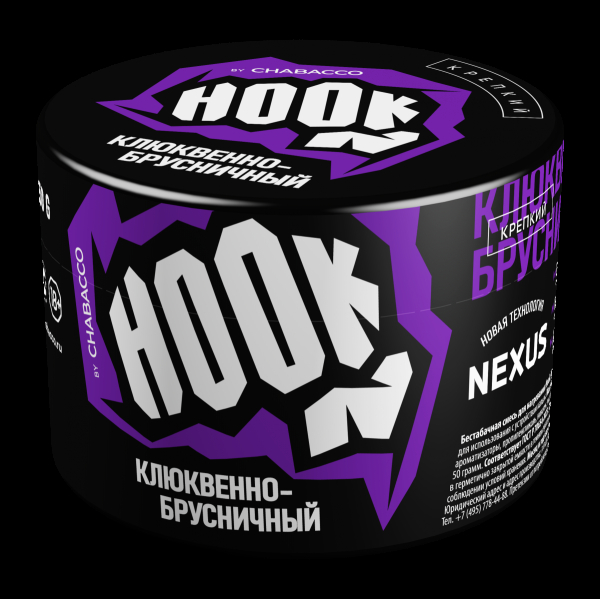 Табак Hook Клюквенно-Брусничный  50 грамм в Донецке